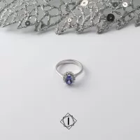 Verenički prsten sa tanzanitom i brilijantima