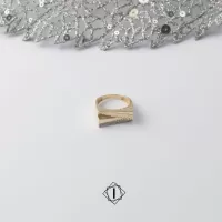 HIT - Prsten od belog i žutog zlata