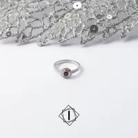 Verenički prsten sa rubinom i brilijantima