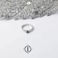 HIT CENA - Verenički prsten sa  plavim dijamantom