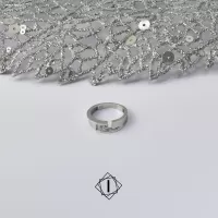 HIT DIZAJN - Verenički prsten od belog zlata