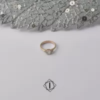 Verenički prsten od roze zlata 