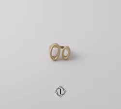Zlatni razdvojeni prsten 