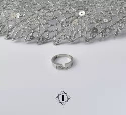 HIT DIZAJN - Verenički prsten od belog zlata