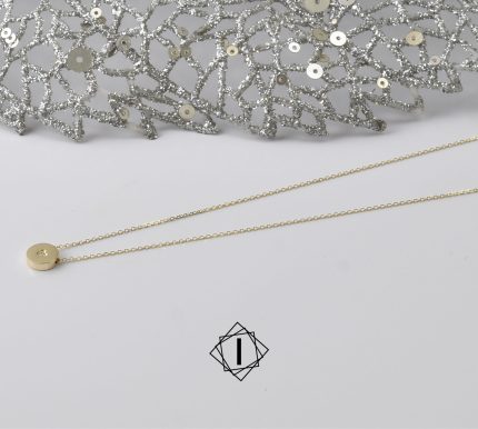 Ogrlica sa brilijantima u obliku srca