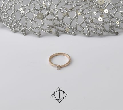 Prsten od roze zlata