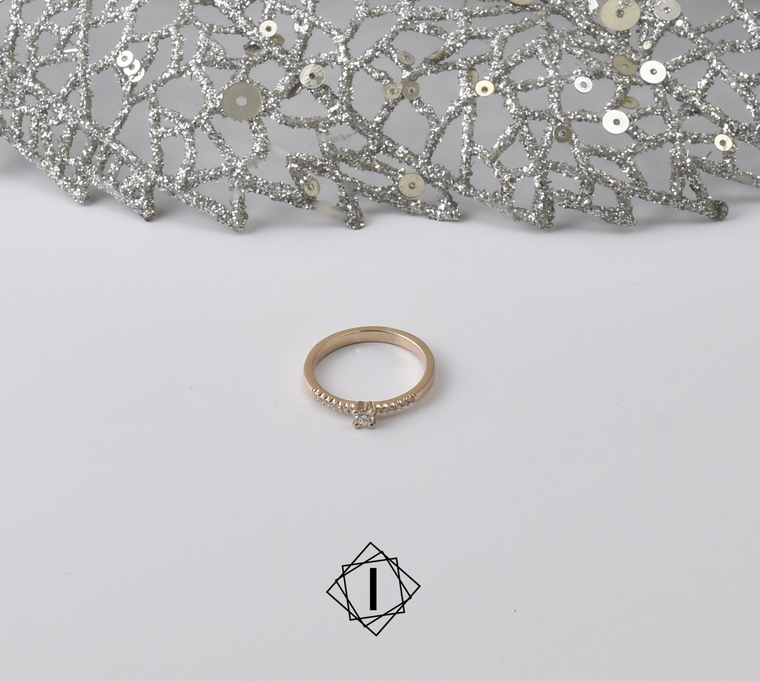 Verenički prsten od roze zlata