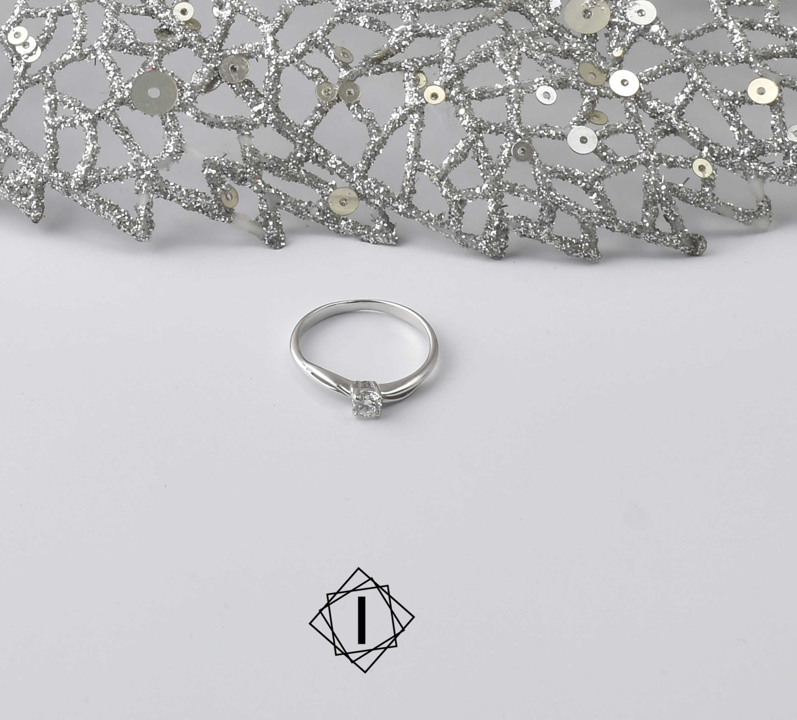 Verenički prsten od belog zlata