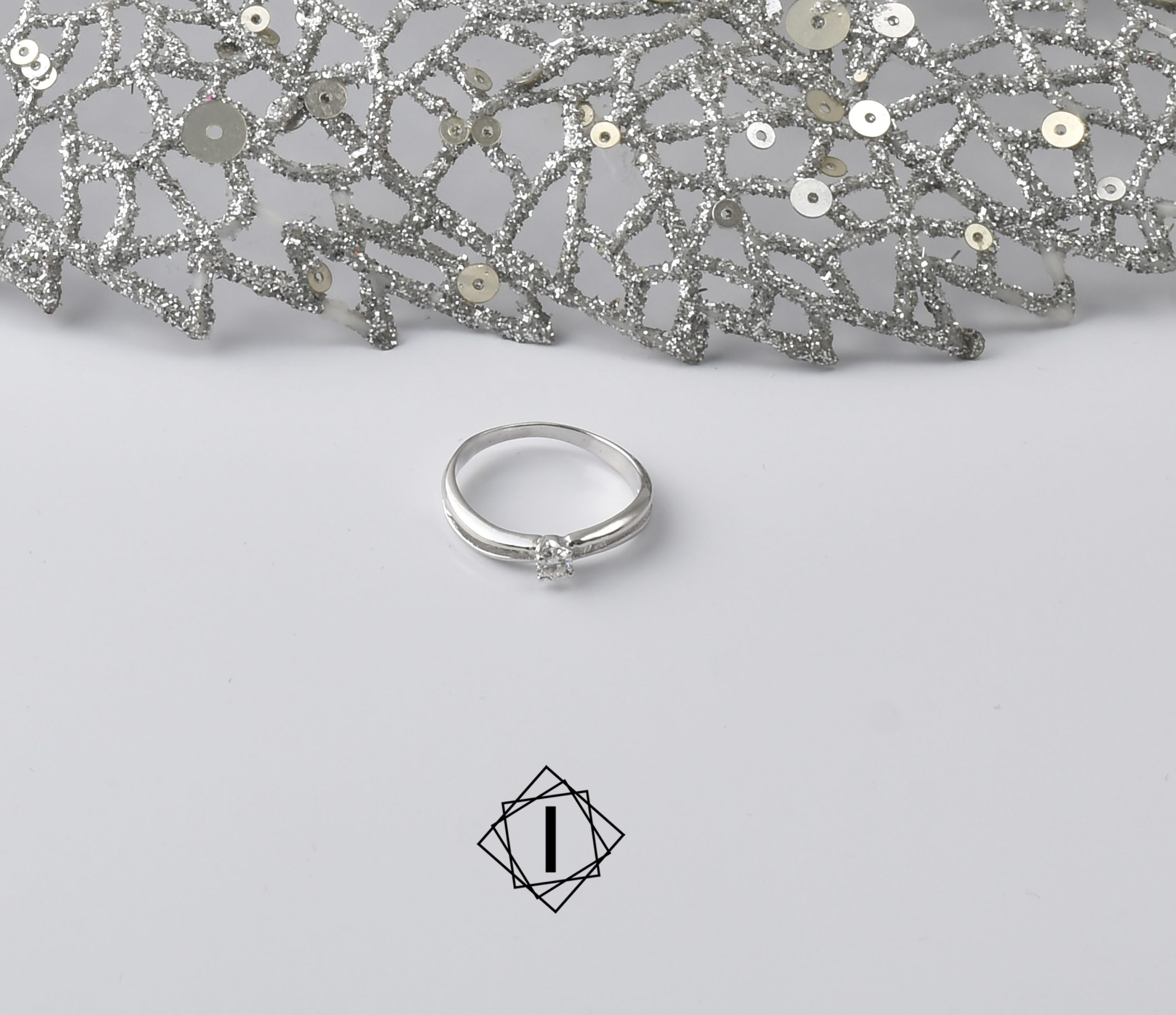 Verenički prsten od belog zlata