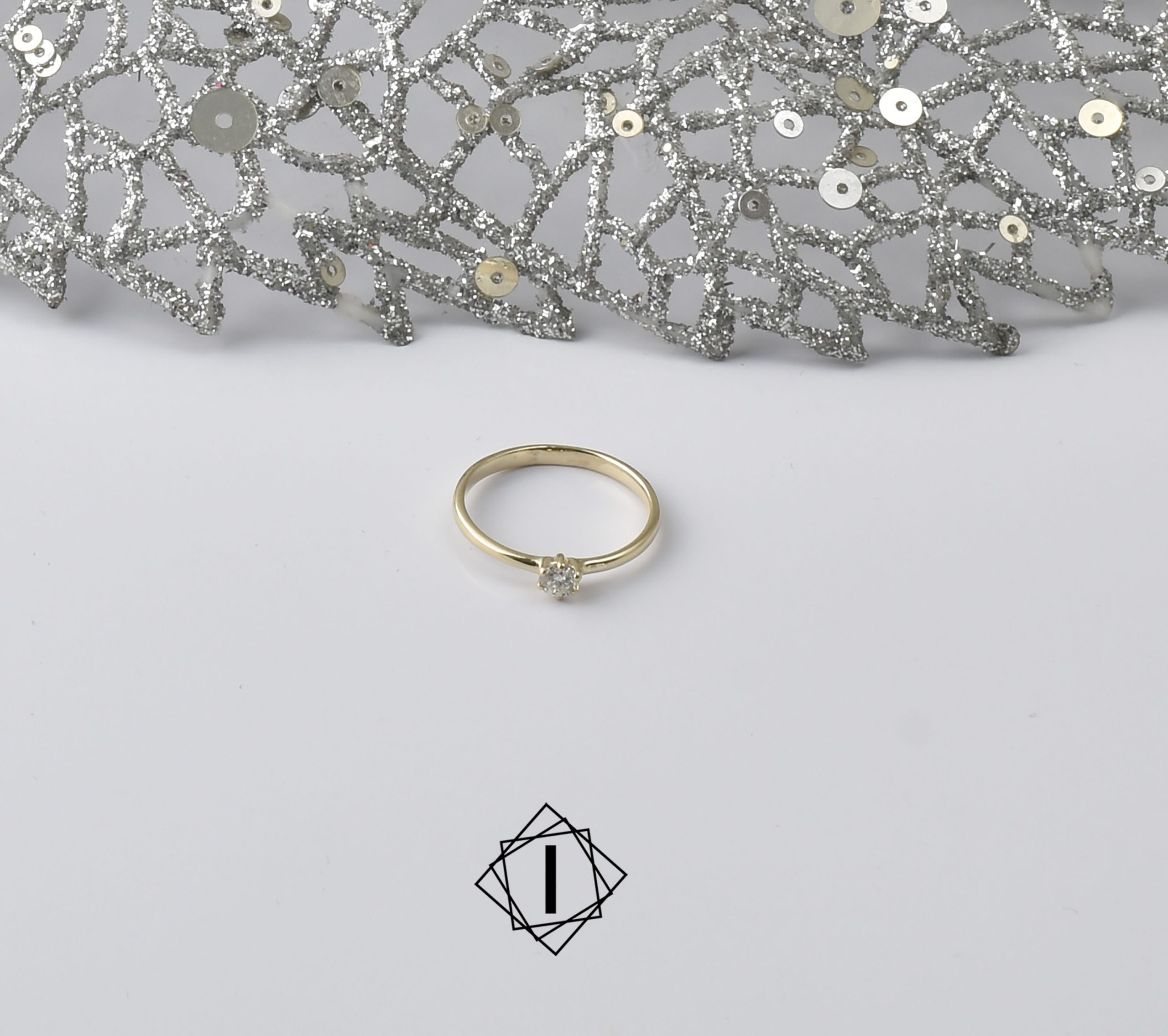 Klasičan verenički prsten od žutog zlata