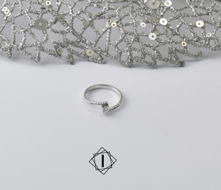 Unusual engagement ring